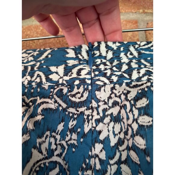 Zara Bohemian Paisley Printed Pareo Pants With Tie Waist For Women Size S - Picture 13 of 15